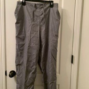 NATURAL UNIFORMS Adult SCRUB PANTS SIZE MEDIUM Grey